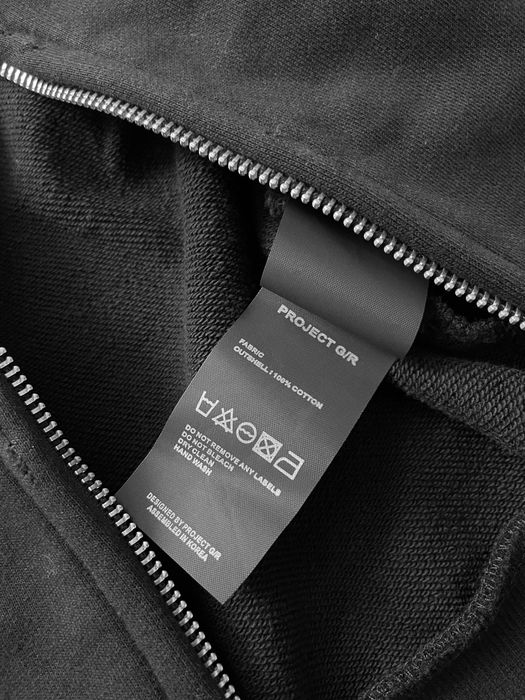 Зіп худі Project G/R ZYGON ZIP Grailz чорного кольору