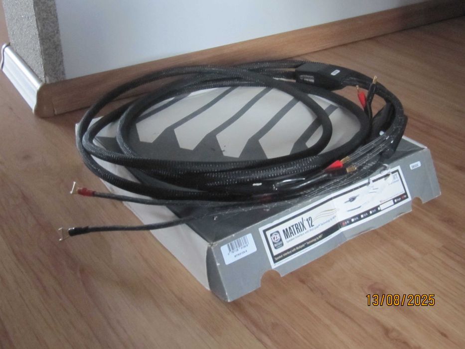 Kable głośnikowe MIT Matrix 12 - 2x2,5 metra