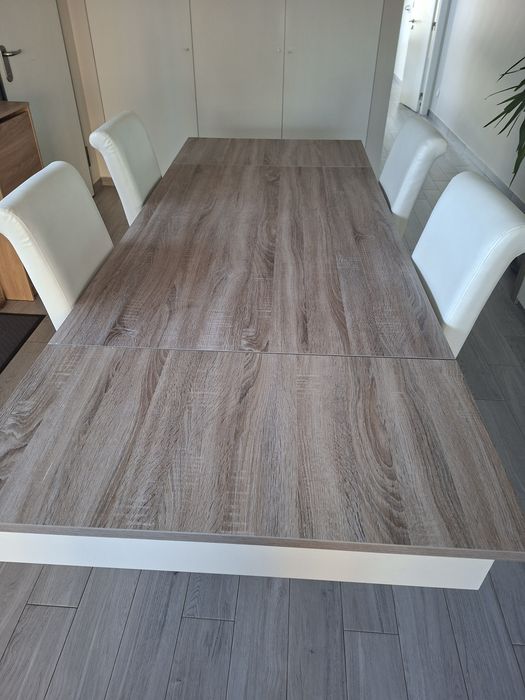 Mesa sala e 4 cadeiras