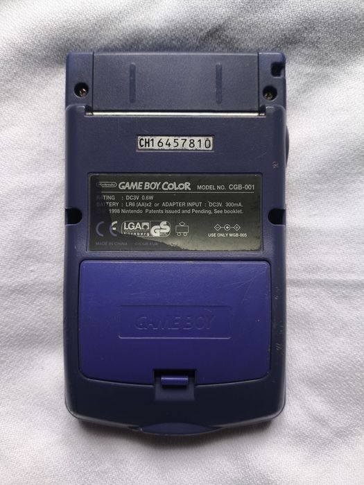 Gameboy Color Roxo