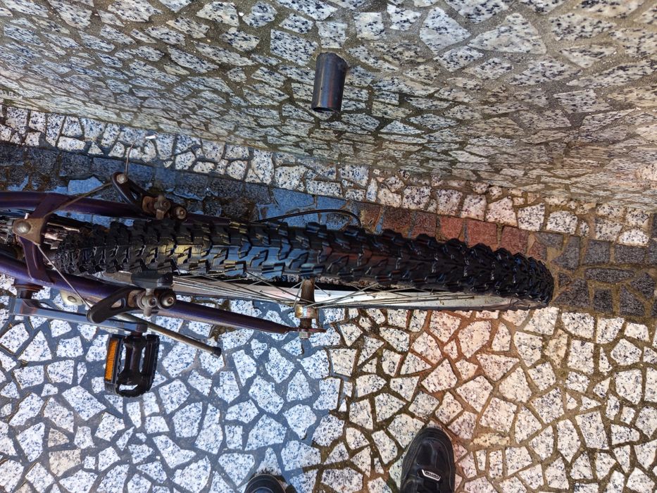 Bicicleta com uso