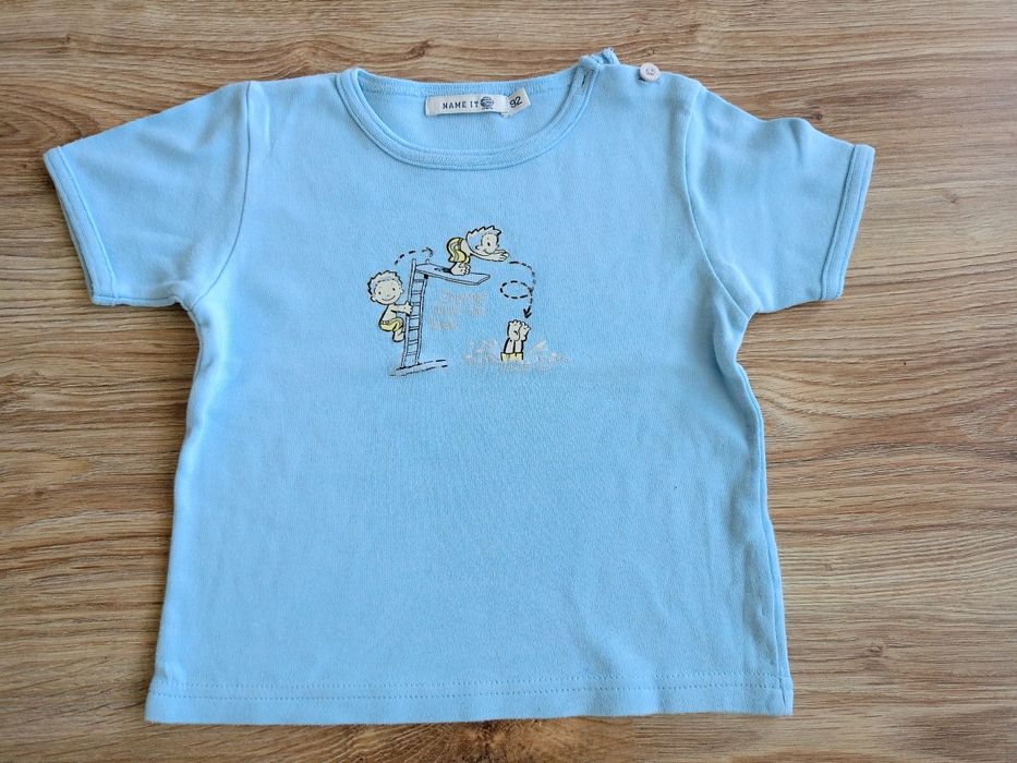 2 x Bluzka koszulka t-shirt rozm. 92 - 2 lata