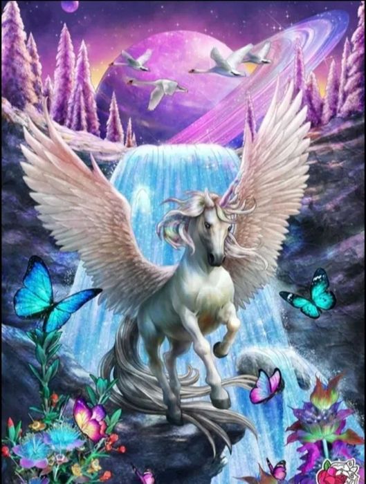 Набор для алмазной вышивки Фентези Светящийся в темноте