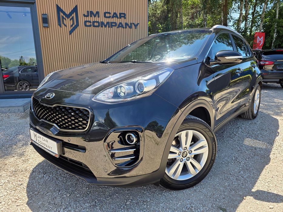 Kia Sportage 1.6 benzyna 132 KM BEZWYPADKOWY Serwis BOGATE Wyposażenie JBL Kamera