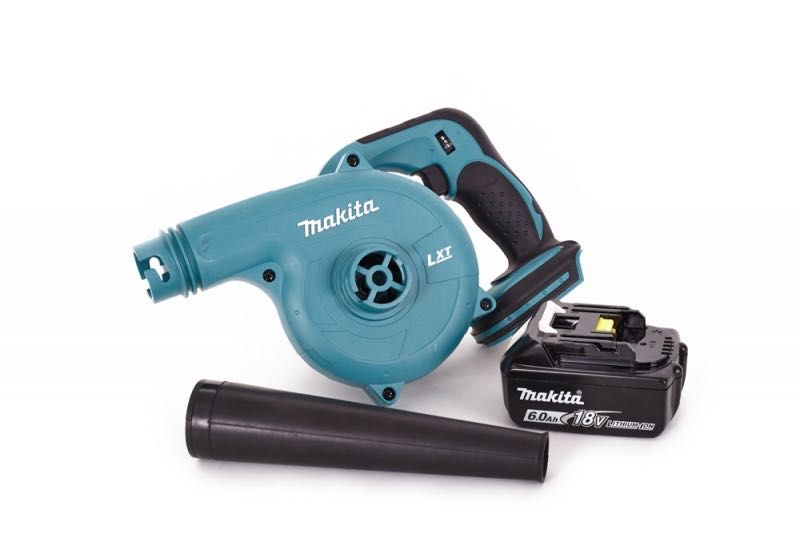 Soprador pequeno, Makita LXT c/ 1 bateria e 1 carregador - 3x