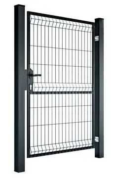 Furtka ogrodzeniowa wejściowa, Panelowa 3D, Ocynk + Malowanie CENA 1m2