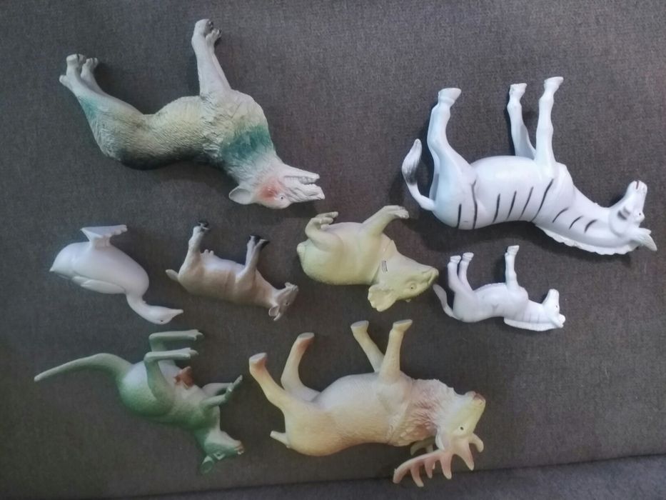 Дикие и домашние животные 8шт