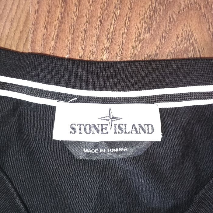 Koszulka Stone Island z haftem Stamp One