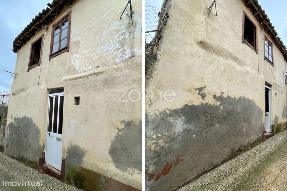 Moradia com duas habitações T1 para recuperar no Centro de Vilar Fl...