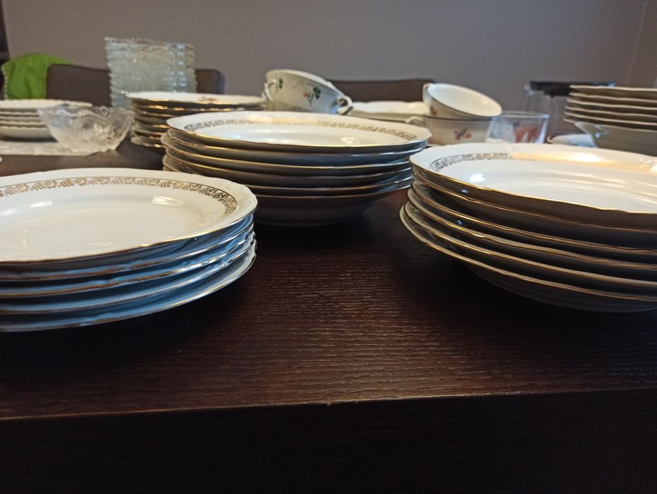 Zastawa stołowa porcelana z Chodzieży