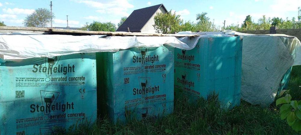 Газоблок Стоунлайт 400x200x600, 100x200x600 мм в Луцьку