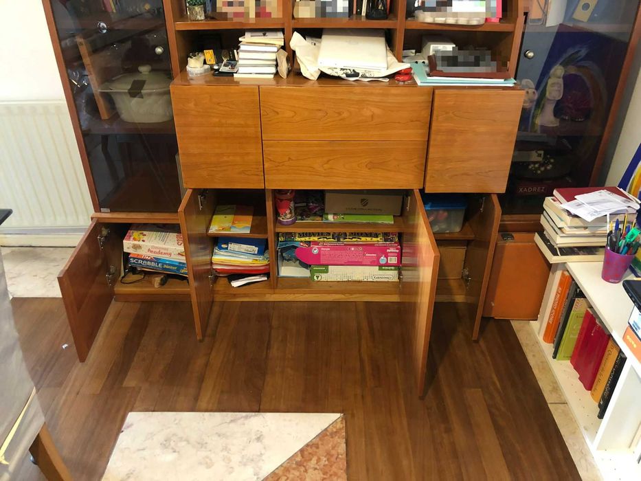 Armário Biblioteca/Secretária Espetacular