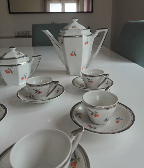 Serviço Café Vista Alegre Art Deco