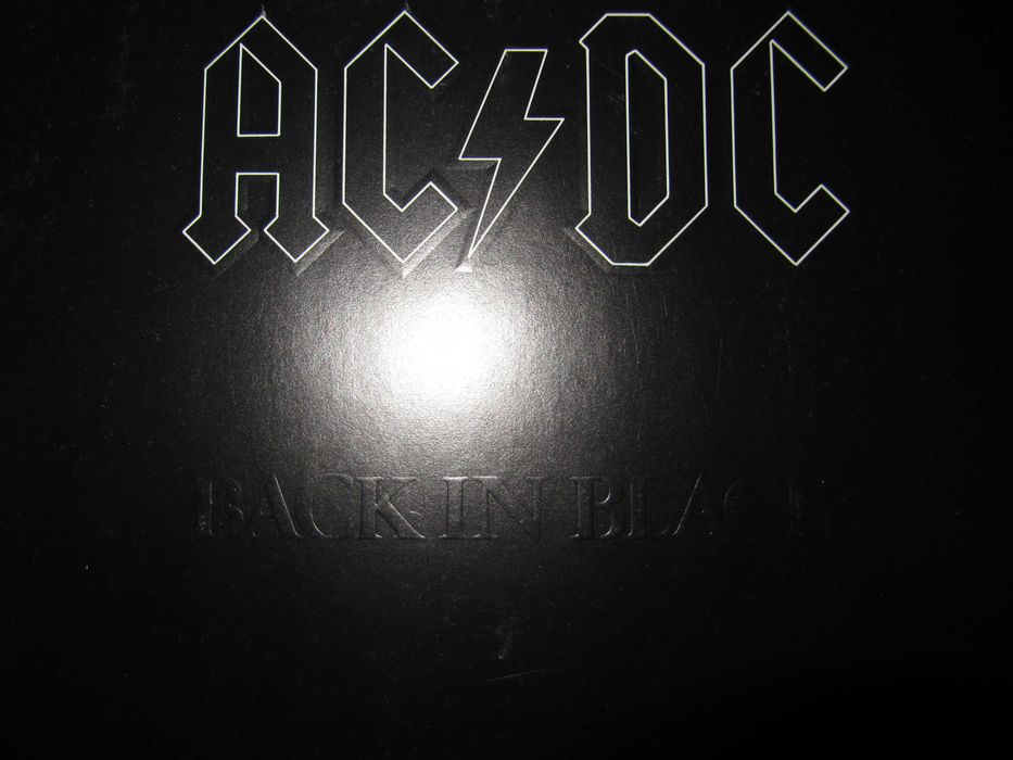 AC/DC - Back In Black - 1980 *Оригінал - КУЛЬТОВИЙ Вініловый Альбом