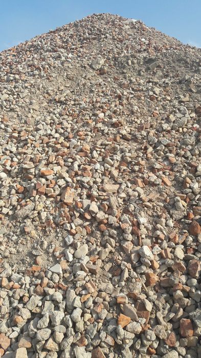 Gruz mielony, ceglany zmieszany 0-63