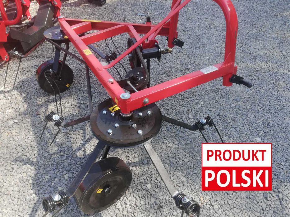 PROMOCJA-Przetrząsacz do siana PAJĄK przetrząsacz karuzelowy DOSTAWA pod wskazany adres-NOWA-zgrabiarka