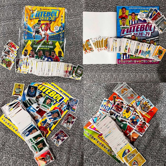 Várias Coleções Panini Liga Portuguesa