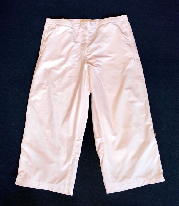 NIKE piękne białe spodenki sportowe damskie roz ok XL