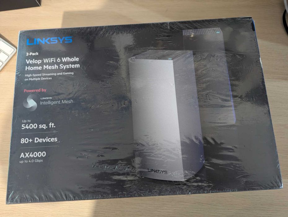 Скидка! НОВЫЕ! 2шт. премиум Mesh роутер Linksys Velop WiFi 6  MX4000