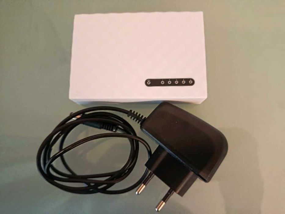 Switch de Rede 5 Portas Gigabit