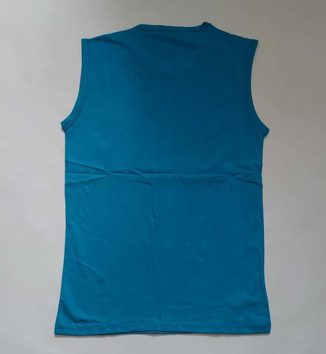Bezrękawnik męski Koszulka bez rękawów bawełna DYNAMIC r. XL-  104 cm