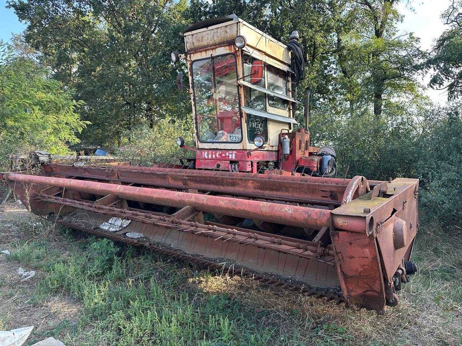 カズさん専用 Косарка КПС 5Г, самохідна, плющилка, косилка з травяною жаткою 4 м