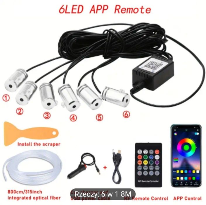 LED Ambient do auta