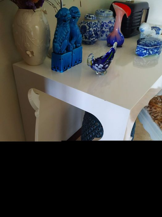 White Lacquered Console Table64751003220097123