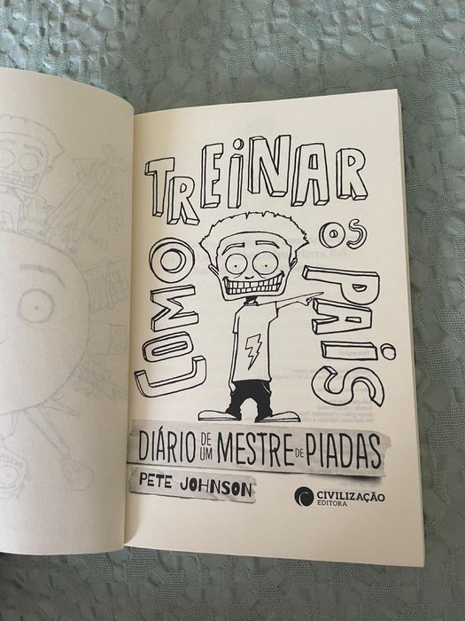 Livro “Como treinar os Pais - Diário de um Mestre de Piadas”