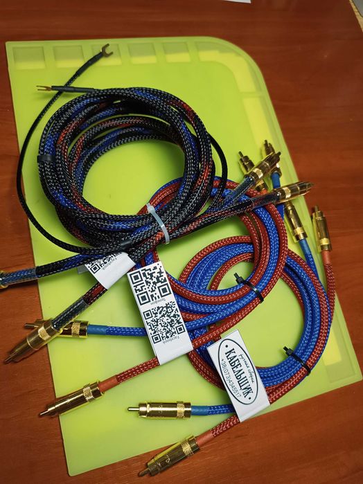 Межблочный кабель RCA, DIN5, Mini Jack 3,5 мм, Jack 6,3 мм, XLR