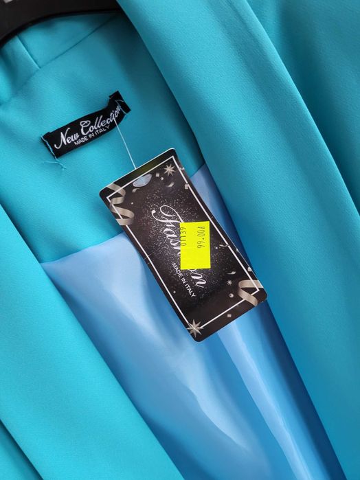 Marynarka żakiet niebieska uni