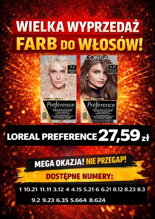 Loreal Preference farba do włosów