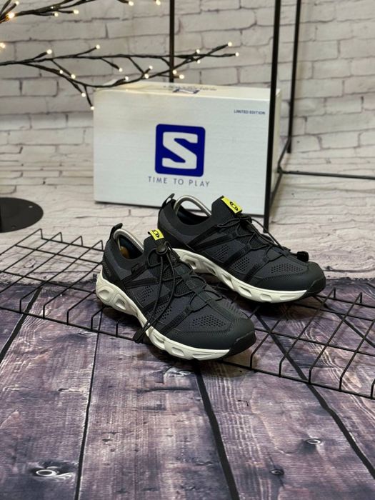 ТОП! Кросівки Salomon Breezer Vent TT, сірі 41 42 43 44 45