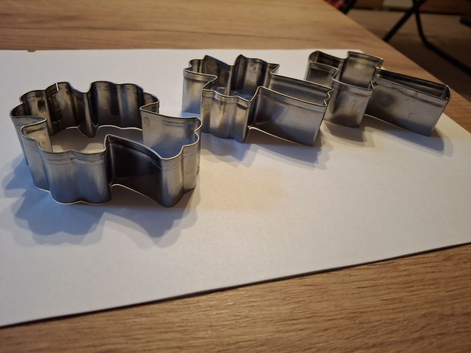 Zestaw foremek -chrzest, komunia