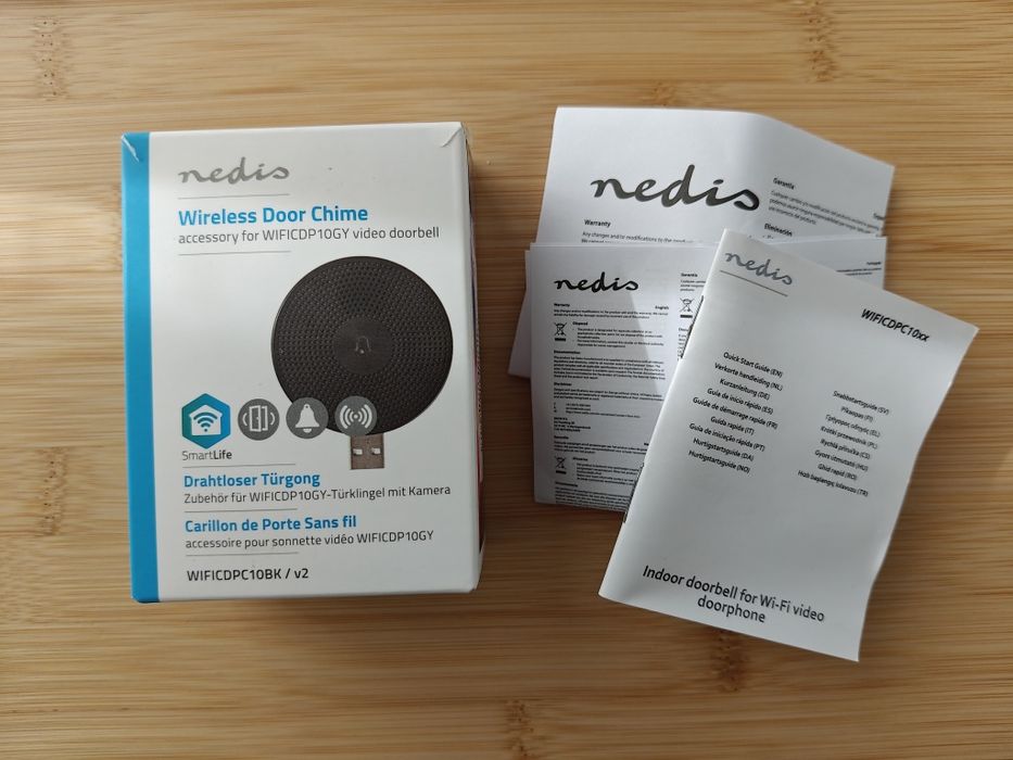 Campainha sem fios - Wireless Door Chime Nedis