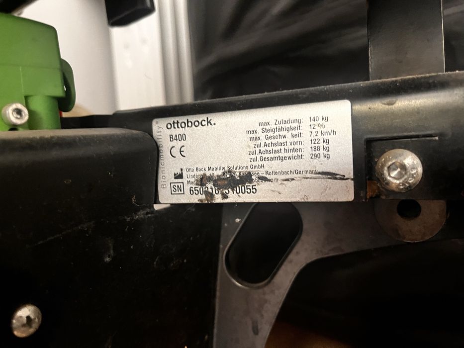 Wózek inwalidzki elektryczny OttoBock B400