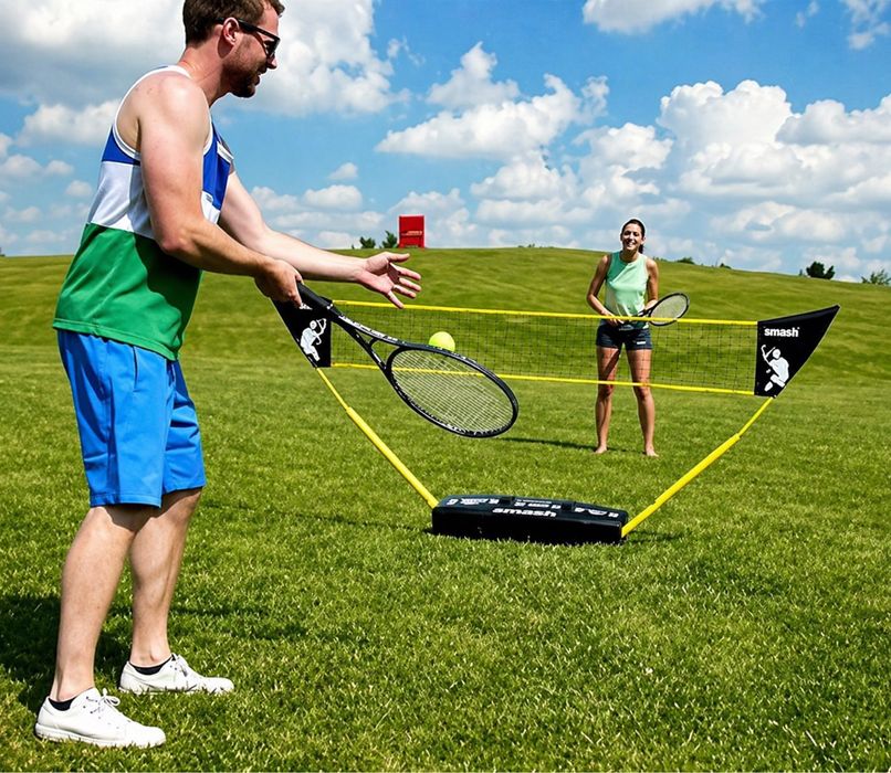 Rede 3 em 1 para Voleibol, Badminton e Ténis – Hammer (Portátil)