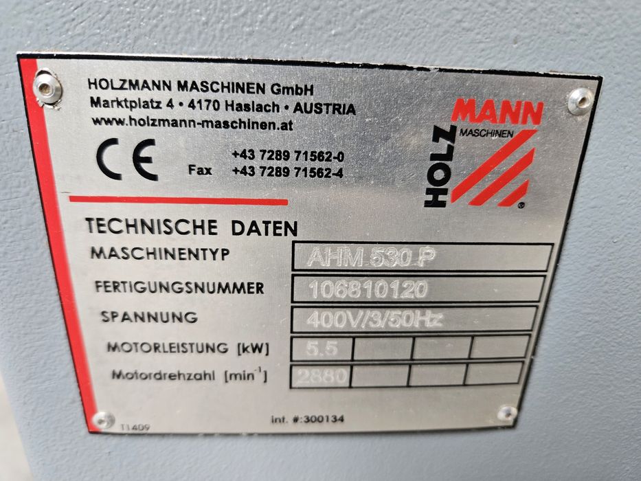 Strugarka 530mm holzmann stomana