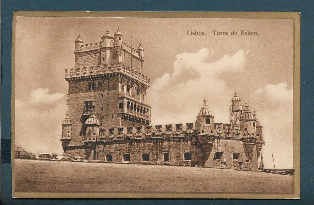 Postal ilustrado antigo - LISBOA TORRE BELÉM
