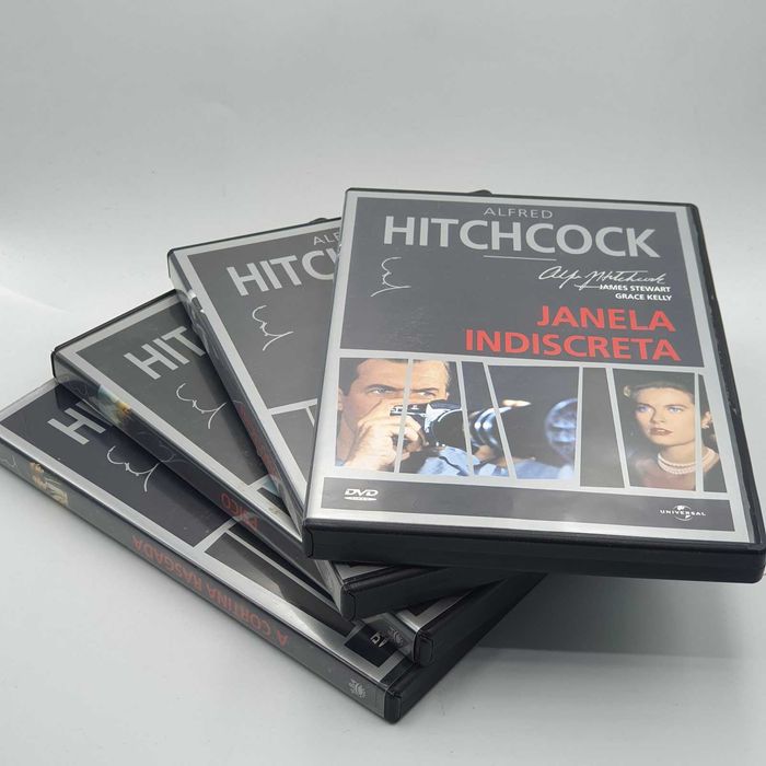 Pack Filmes Alfred Hitchcock (4xDVD) Ref. VS-VI