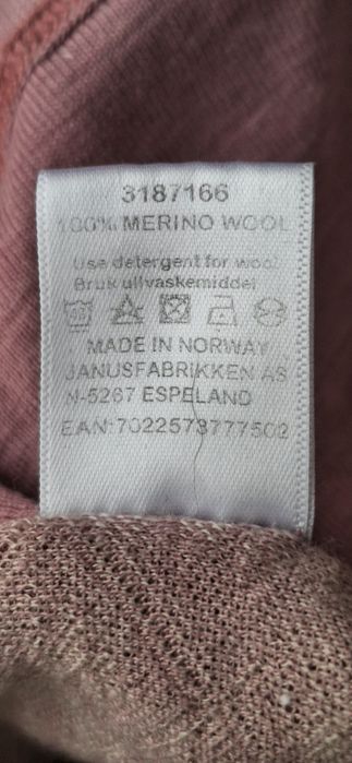 Bluzka Janus wełna merino 10lat