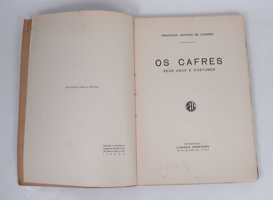 Os Cafres, seus Usos e Costumes - Francisco Gavicho da Lacerda