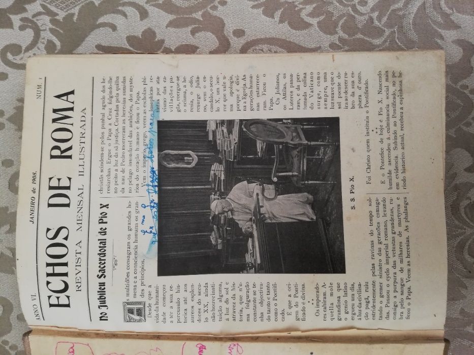 Echos de Roma Vol.III - janeiro 1908 a dezembro 1910