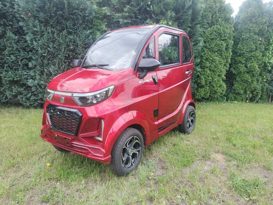 Skuter elektryczny,wózek inwalidzki elektryczny, auto elektryczne. Econelo 4-kołowy z kabiną.