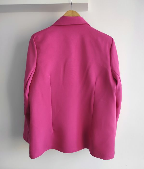 Vanilla Różowy żaket z literkami r XL