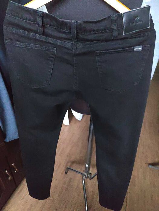 Джинсы Paul Smith jeans USA w32 stretch black.