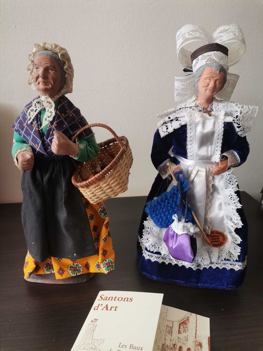 Santon De Provence - terakotowa figurka z lat 60-tych XX wieku Francja