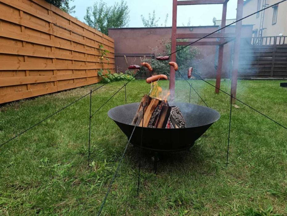 Palenisko z żeliwa ŻELIWNA MISA OGRODOWE 60CM