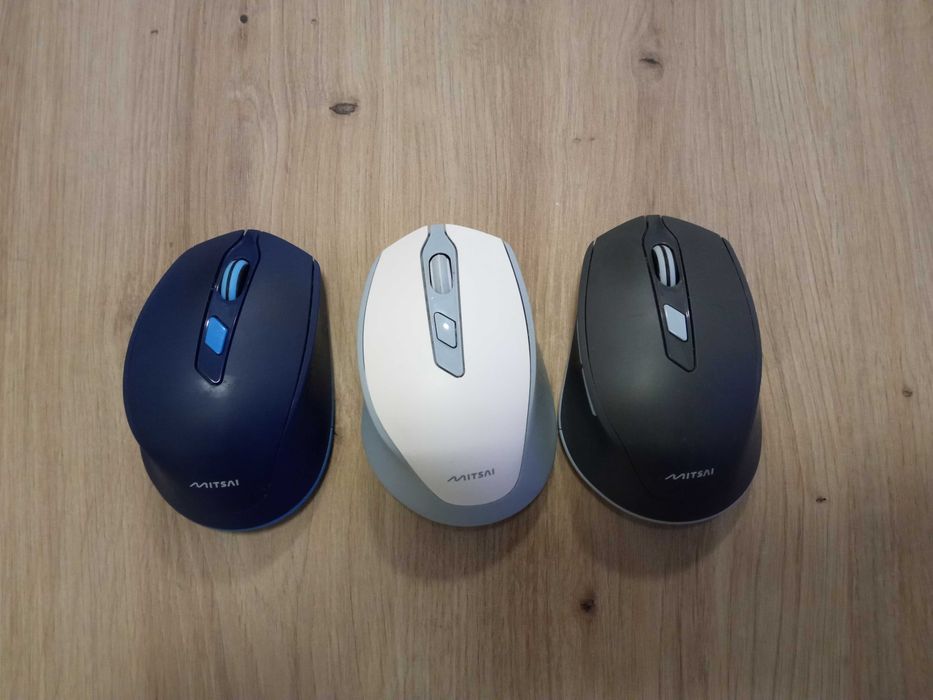Rato(s) sem fio Mitsai azul/branco/cinza64751091920642120