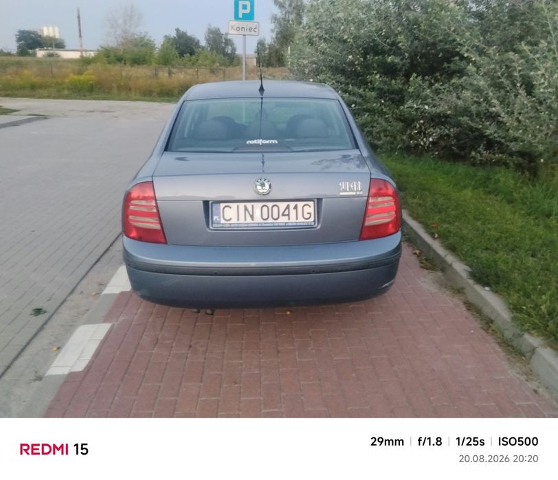 Skoda superb 2002 2.0 lpg
